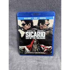 Sicario Day Of The Soldado Blu-ray DVD Digital 2018 Benicio Del Toro Josh Brolin